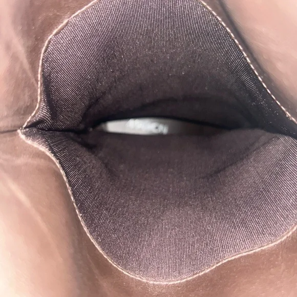 Marcon Shelly Black Leather Boots Vintage Womenโs Size 9W - Picture 11 of 11